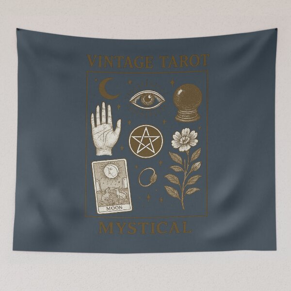 Item preview, Vintage Tarot Mystical Elements Collection designed and sold by freackly.