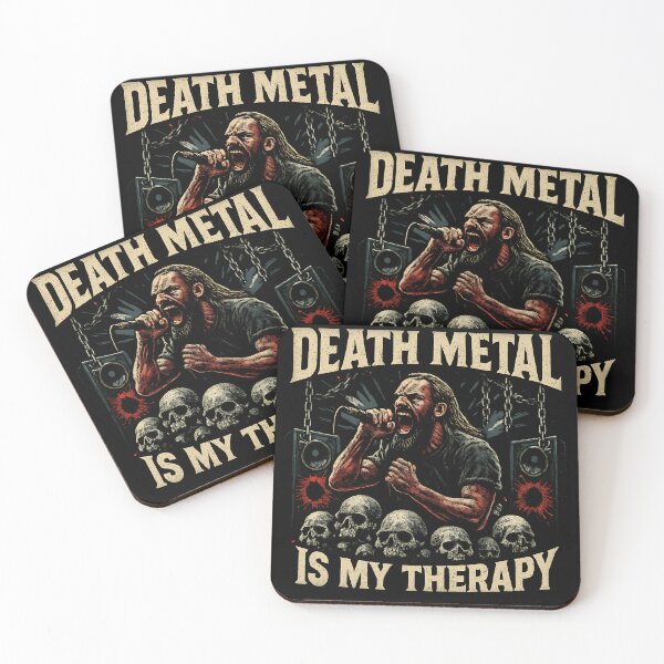 Item preview, Death Metal Is My Therapy designed and sold by Krossgor.