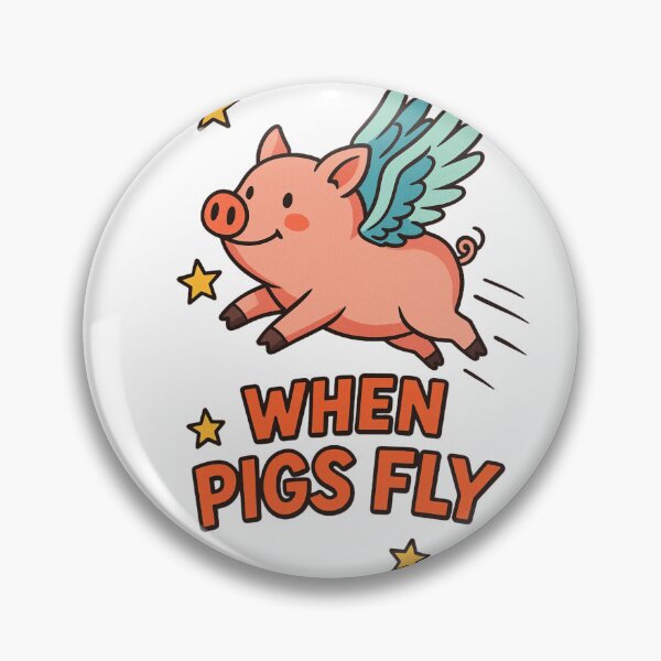 Item preview, when pigs fly designed and sold by efsinazenn.