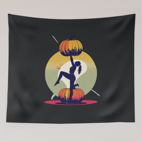 Item preview, Pumpkin Balance Yoga Flow designed and sold by Zakrytos ★★★★★.