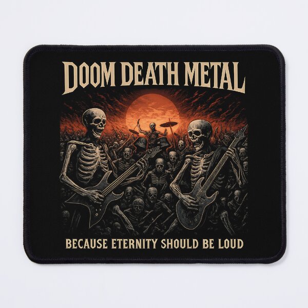 Aperçu de l'œuvre Slogan du Doom Death Metal créée et vendue par Krossgor.