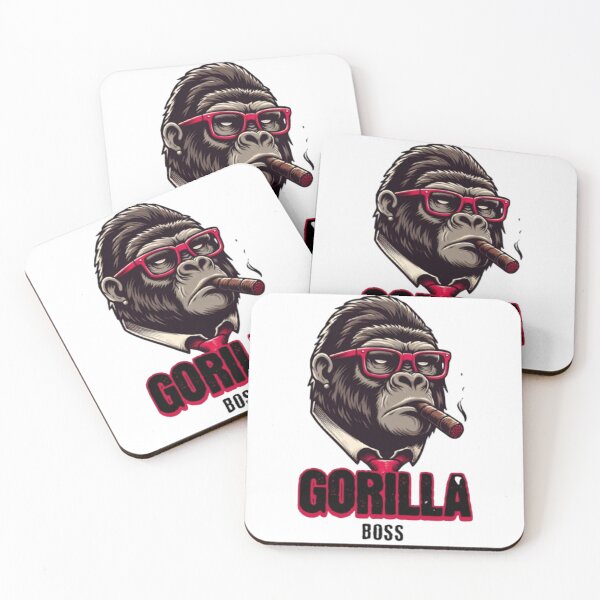 Item preview, Gorilla Boss - Funny Animal Motivational Quote Premium Design designed and sold by KolinBoy.