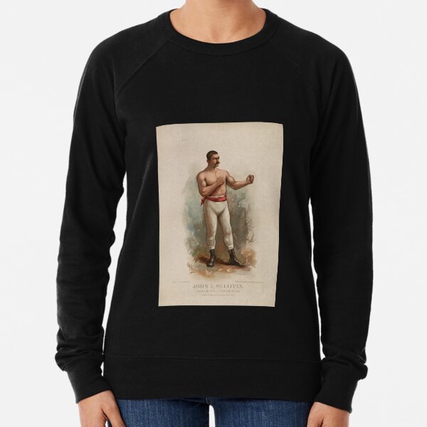 Item preview, John L. Sullivan - Champion Pugilist - Color Print designed and sold by warishellstore.