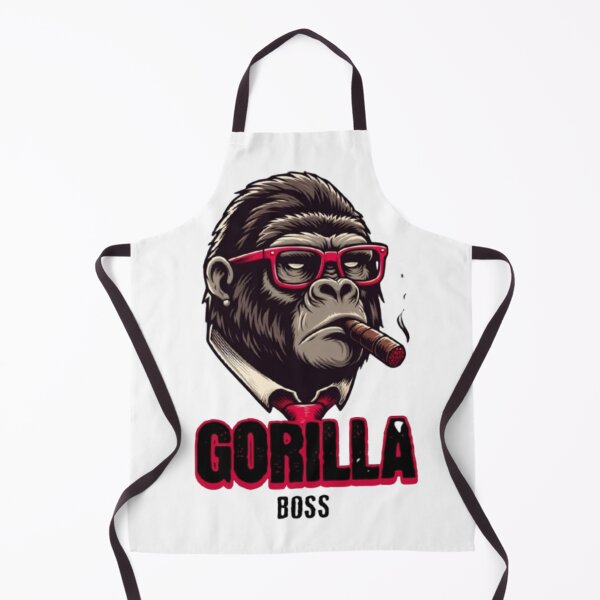 Item preview, Gorilla Boss - Funny Animal Motivational Quote Premium Design designed and sold by KolinBoy.
