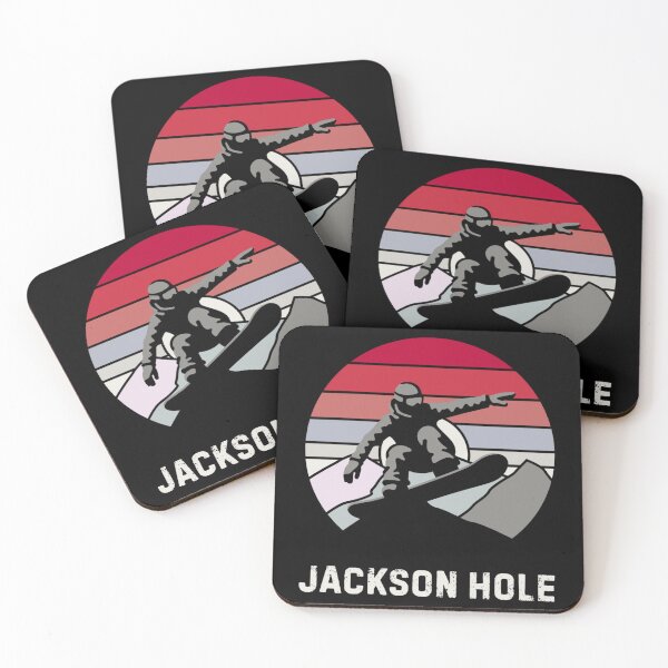 Item preview, Jackson hole, snowboarder, snow sports, mountain life designed and sold by GeekRagz.
