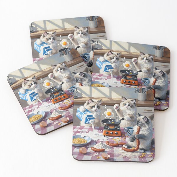 Item preview, The Breakfast Crew designed and sold by GlassArtCraft.
