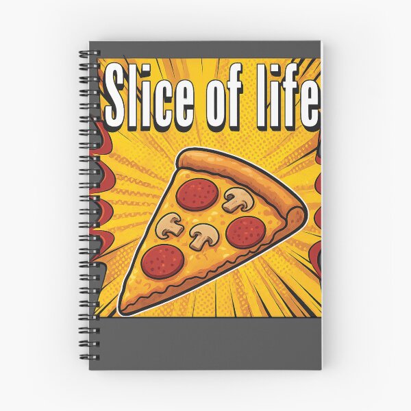 Item preview, Slice of Life Retro Comic Pop Art Pizza Slice Food Graphic designed and sold by tronictees.