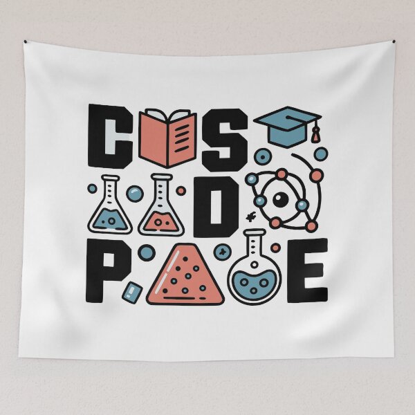 Item preview, Minimalist Academic Science Design – Chemistry, Lab & Research Inspired designed and sold by VividOrganica.