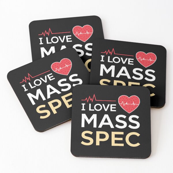 Item preview, I Love Mass Spec – Chromatography, HPLC, LCMS, GCMS Science Design designed and sold by VividOrganica.
