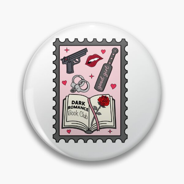 Item preview, Dark Romance Bookclub Stamp designed and sold by Stick-erTwist.