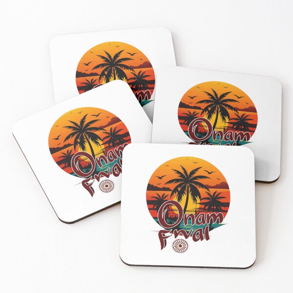 Item preview, Onam Festival Sunset T-Shirt | Kerala Palm Tree & Boat Race Design designed and sold by Ninexero - Shirt.