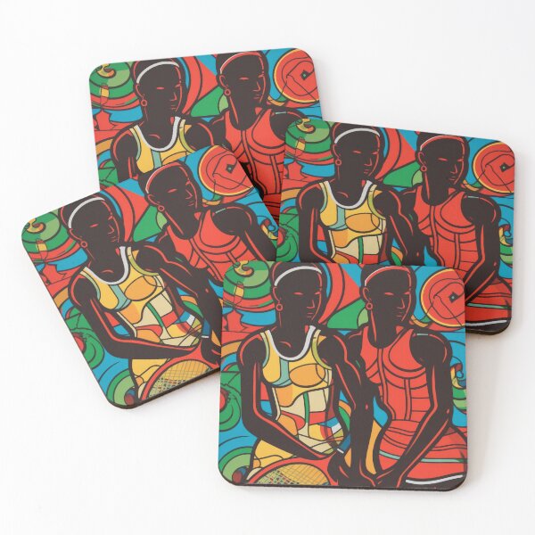 Item preview, Female tennis players designed and sold by PasivaCo.