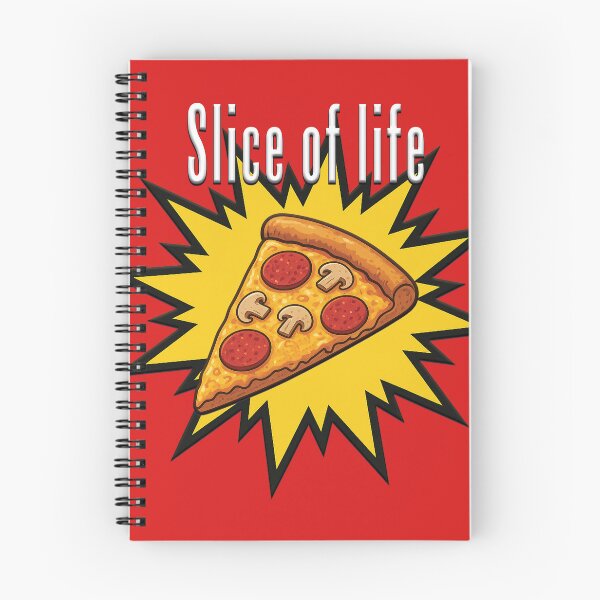 Item preview, Slice of Life Retro Comic Pop Art Pizza Slice  Food Graphic  designed and sold by tronictees.