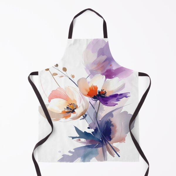 Item preview, Delicate flowers in watercolor – harmony of elegance and lightness designed and sold by LiskoDesign.