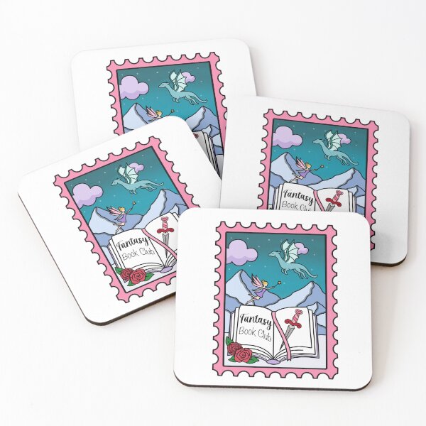 Item preview, Fantasy Bookclub Stamp designed and sold by Stick-erTwist.