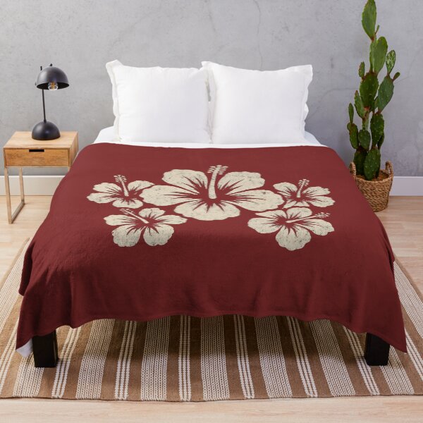 Item preview, Tropical summer Hibiscus Flower Drawing designed and sold by DemureArtsy.