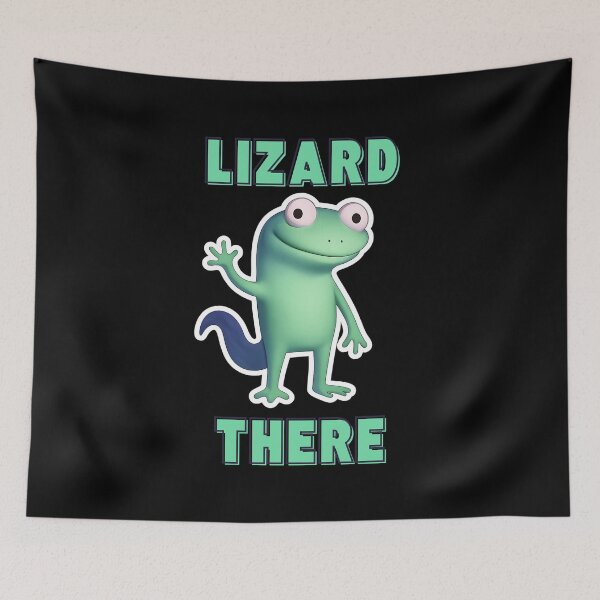 Item preview, Lizard There Meme designed and sold by Marcicev-Bojan.