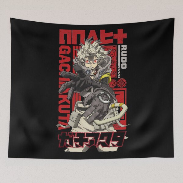 Item preview, GACHIACUTA – Street Art T-Shirt Inspired by Rudo and the Cleaners designed and sold by RedoneDesignART ⭐⭐⭐⭐⭐.