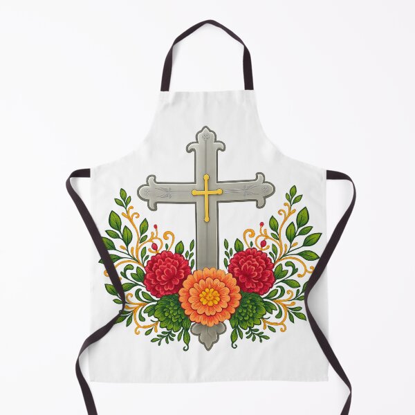 Item preview, Flower Cross designed and sold by TATTOO-DESIGN.