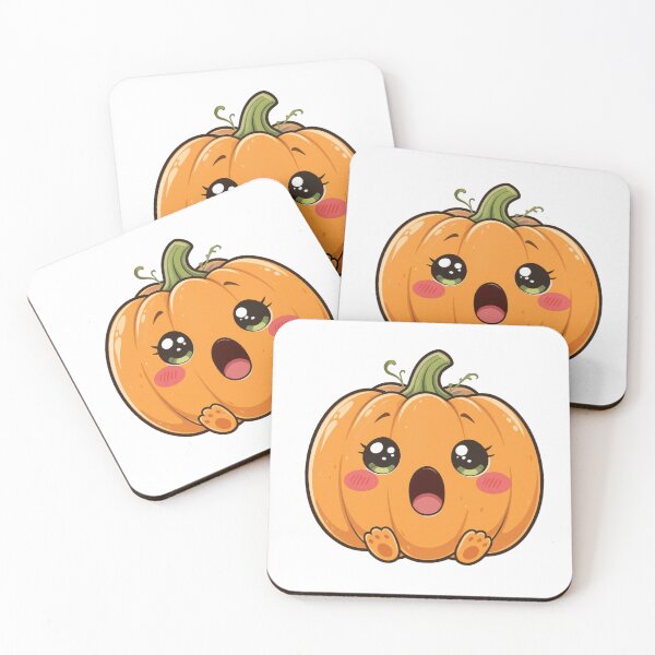 Item preview, Cute suprised baby pumpkin sticker designed and sold by MoodCreations.