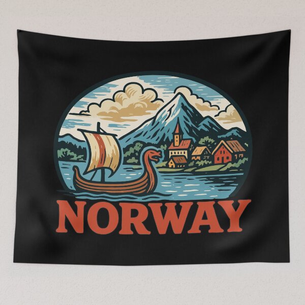 Item preview, Norway Pride Travel designed and sold by TomFrontierArt.