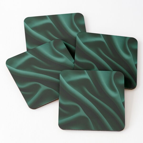 Item preview, Dark Emerald Green Silk Texture designed and sold by SassyArtistry.