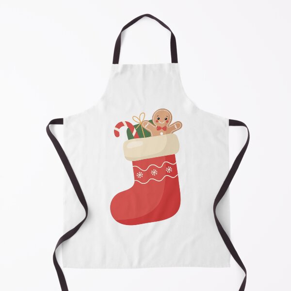 Item preview, Cute Christmas Stocking with Gingerbread Man	 designed and sold by zhannad.