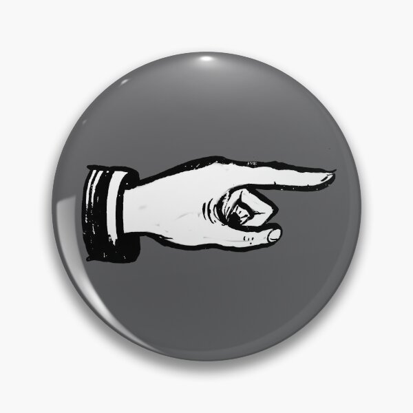 Item preview, Pointing Finger Vintage Style Clipart designed and sold by KALEIDOSCOPE UK.