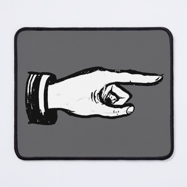 Item preview, Pointing Finger Vintage Style Clipart designed and sold by KALEIDOSCOPE UK.