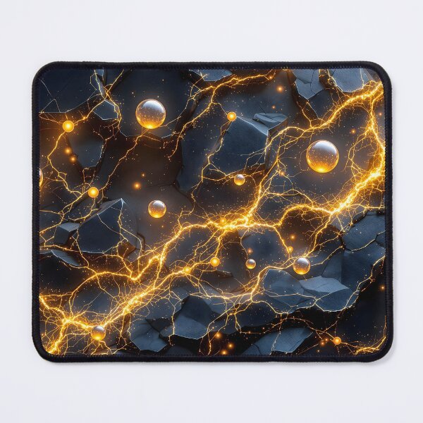 Item preview, Electric Energy Flow – Futuristic Lightning Abstract Art designed and sold by eyeconart.