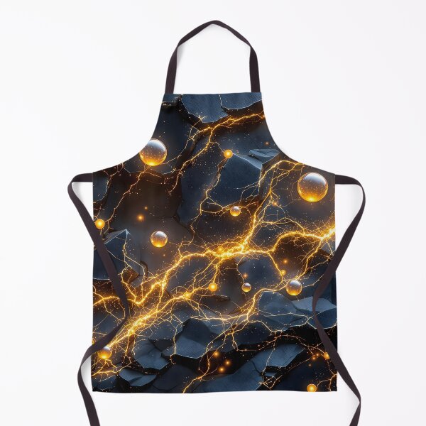 Item preview, Electric Energy Flow – Futuristic Lightning Abstract Art designed and sold by eyeconart.