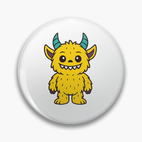 Item preview, Horned Yellow Monster designed and sold by LoveWithYou.