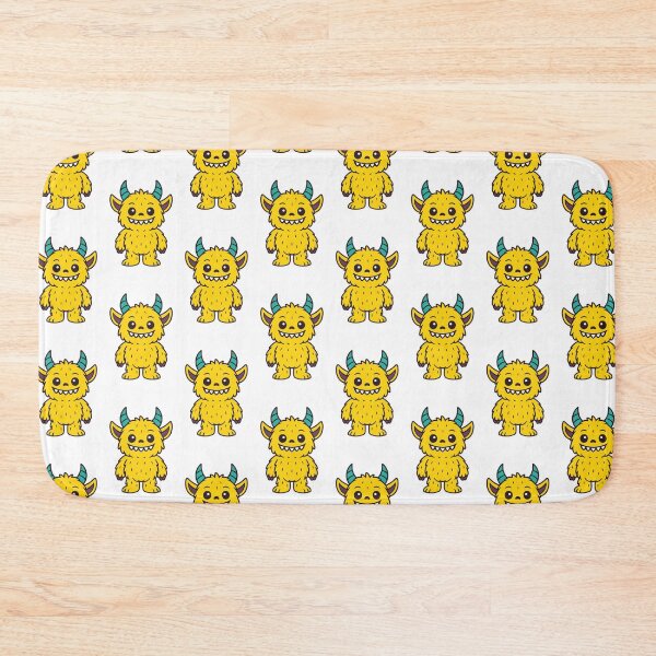 Item preview, Horned Yellow Monster designed and sold by LoveWithYou.