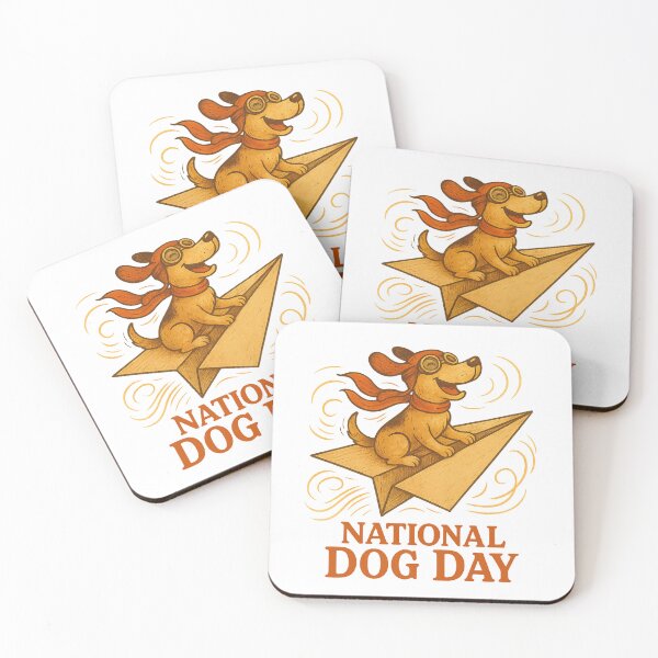 Item preview, National Dog Day Adventure Pup Tee designed and sold by Linea.R .