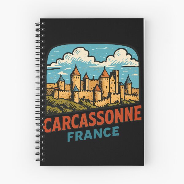 Item preview, Carcassone France Retro designed and sold by TomFrontierArt.