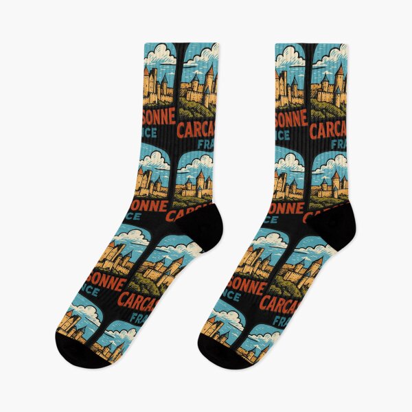 Item preview, Carcassone France Retro designed and sold by TomFrontierArt.