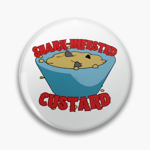 Item preview, Shark-infested custard designed and sold by HeathWayPrints.