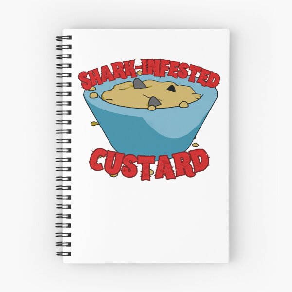 Item preview, Shark-infested custard designed and sold by HeathWayPrints.