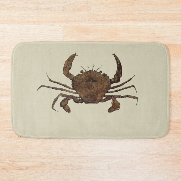 Item preview, Vintage Illustration of a Brown Crab designed and sold by KALEIDOSCOPE UK.