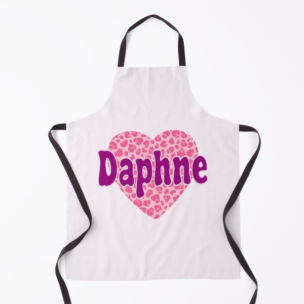 Item preview, Daphne Name Pink Leopard Heart designed and sold by Jeallan Designs.
