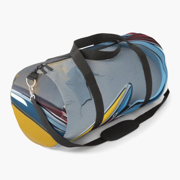 Item preview, Primary Flow – Abstract Chrome Art in Yellow, Red, and Sky Blue designed and sold by Harmonic_Layers.
