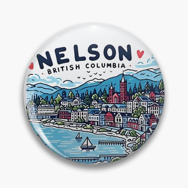 Item preview, Nelson BC Canada  designed and sold by HowToCanadian.