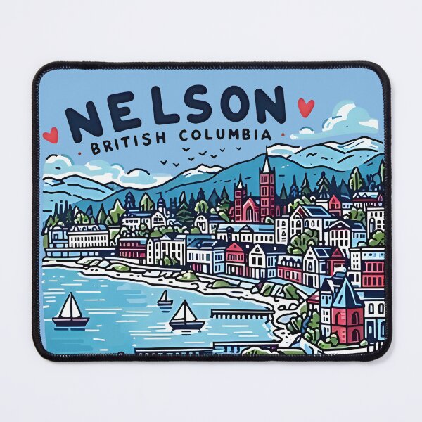 Item preview, Nelson BC Canada designed and sold by HowToCanadian.