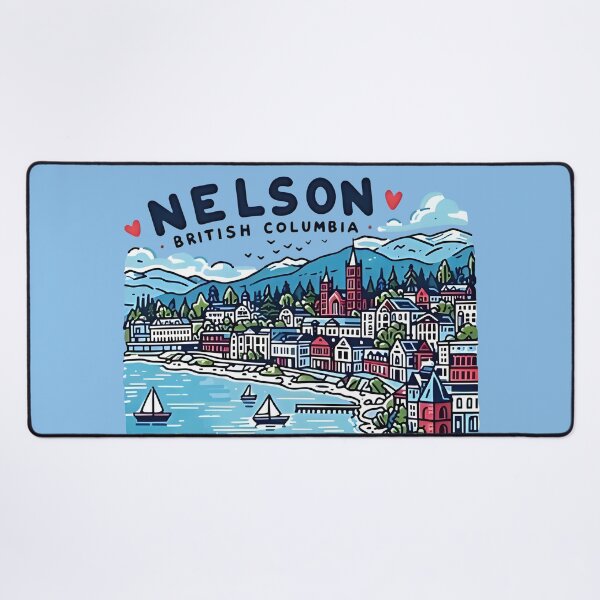 Item preview, Nelson BC Canada designed and sold by HowToCanadian.