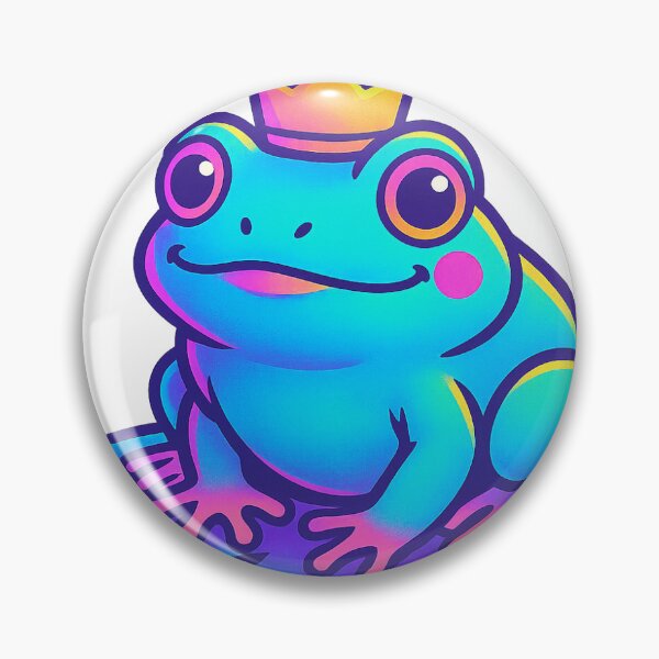 Item preview, Frog Prince Neon designed and sold by PopSprocket.