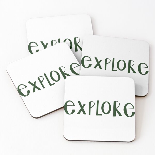 Item preview, Explore Green Travel Inspiration Text designed and sold by lucyjohnsn.