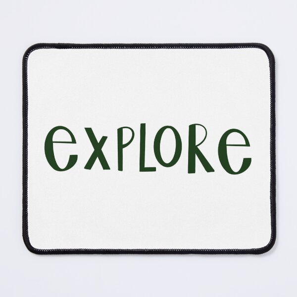 Item preview, Explore Green Travel Inspiration Text designed and sold by lucyjohnsn.