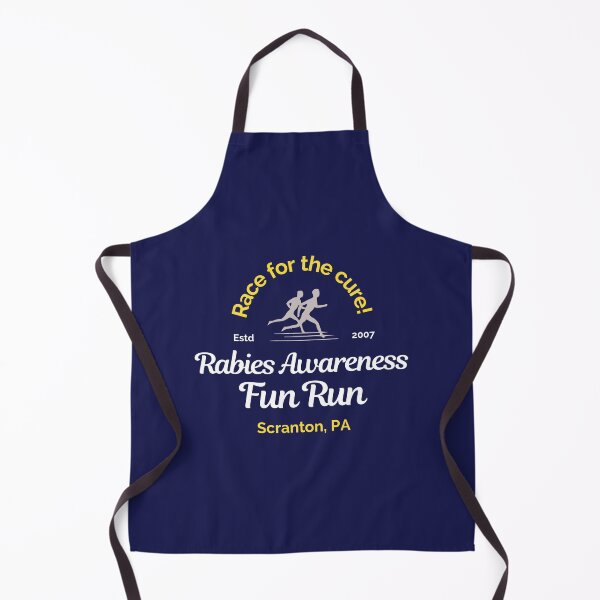 Item preview, Rabies fun run, the office, Michael Scott, dunder mifflin designed and sold by GeekRagz.