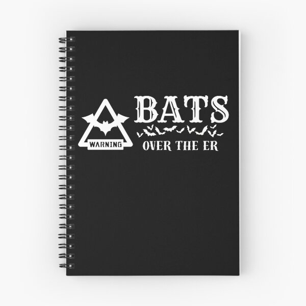 Item preview, Bats over the ER medical design pharse designed and sold by UnfeelSadness.