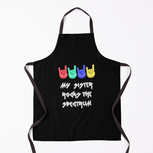 Item preview, MY SISTER ROCKS THE SPECTRUM designed and sold by GENX-AUTISM-DAD.